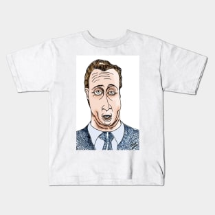 David Cameron Funny Cartoon Caricature Kids T-Shirt